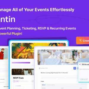 AI Powered Event Manager, Event Calendar and Booking Plugin | Eventin