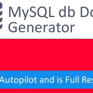 MySQL Documentation Generator