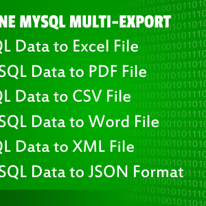 All in One MYSQL Multi-Export