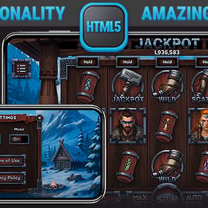 HTML Responsive Viking Slot • Ancient Casino Game