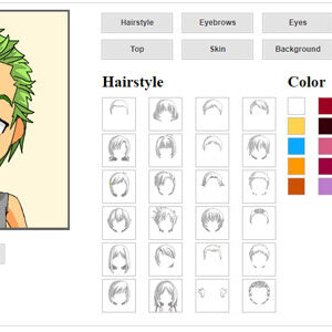 HTML5 Face Builder