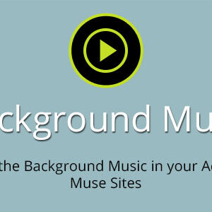 Background Music Adobe Muse Widget