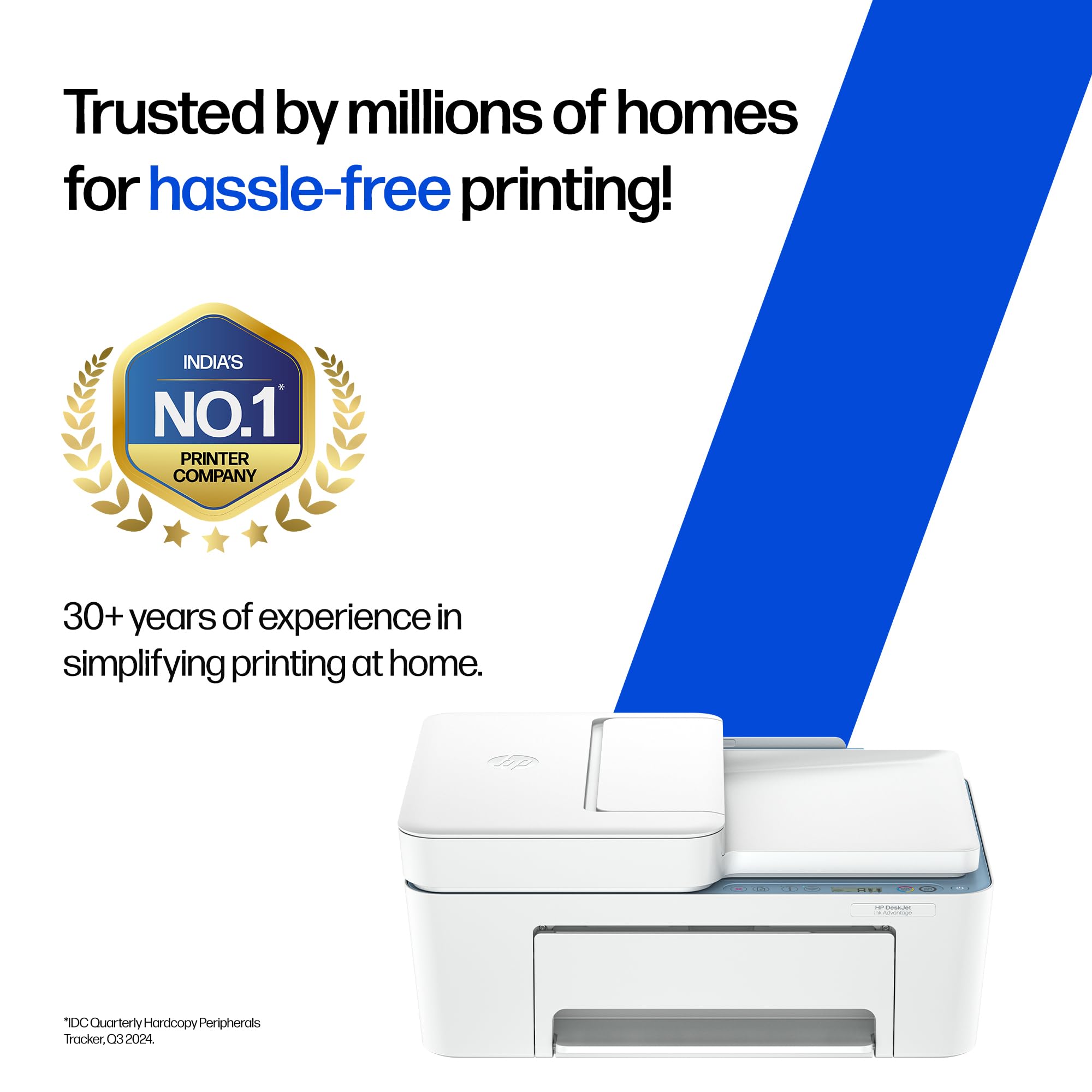 AI Capable Ink Advantage 4388 Dual Band WiFi (up to 10X Faster) Colour Printer Print/Scan/Copy with ADF Ideal for Home/Small Office