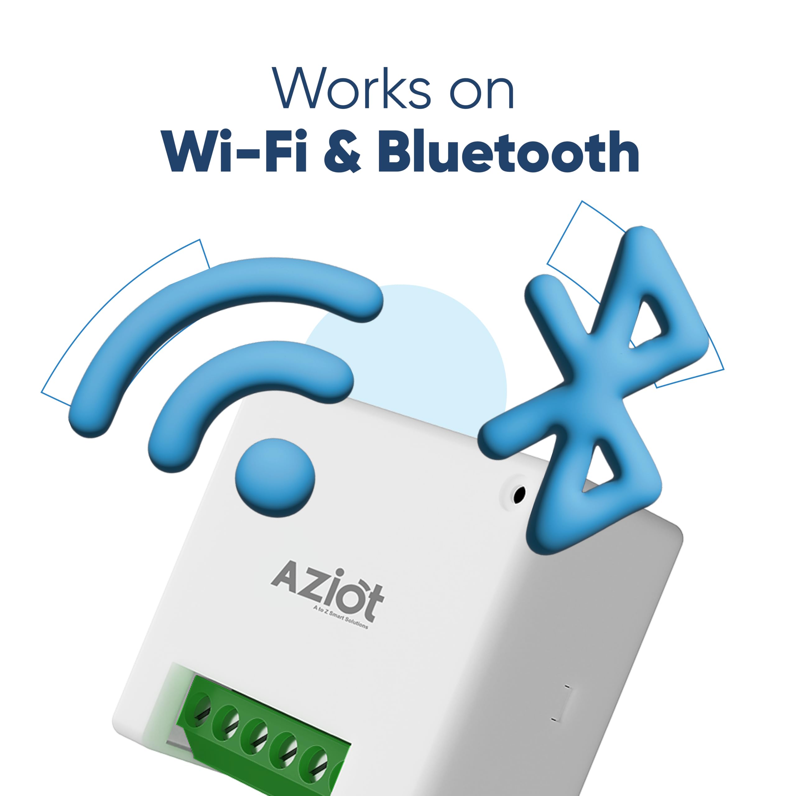 2 Node Smart Switch - WiFi/Bluetooth Communication - Made in India - Timer Function - Works with Google Home and Amazon Alexa… (2 Node)