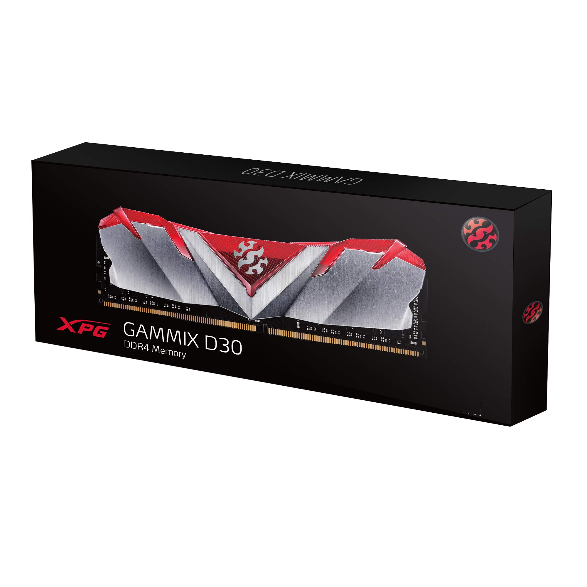 ADATA GAMMIX D30 DDR4 8GB (1x8GB) 3200MHz U-DIMM Desktop Memory - AX4U32008G16A-SR30