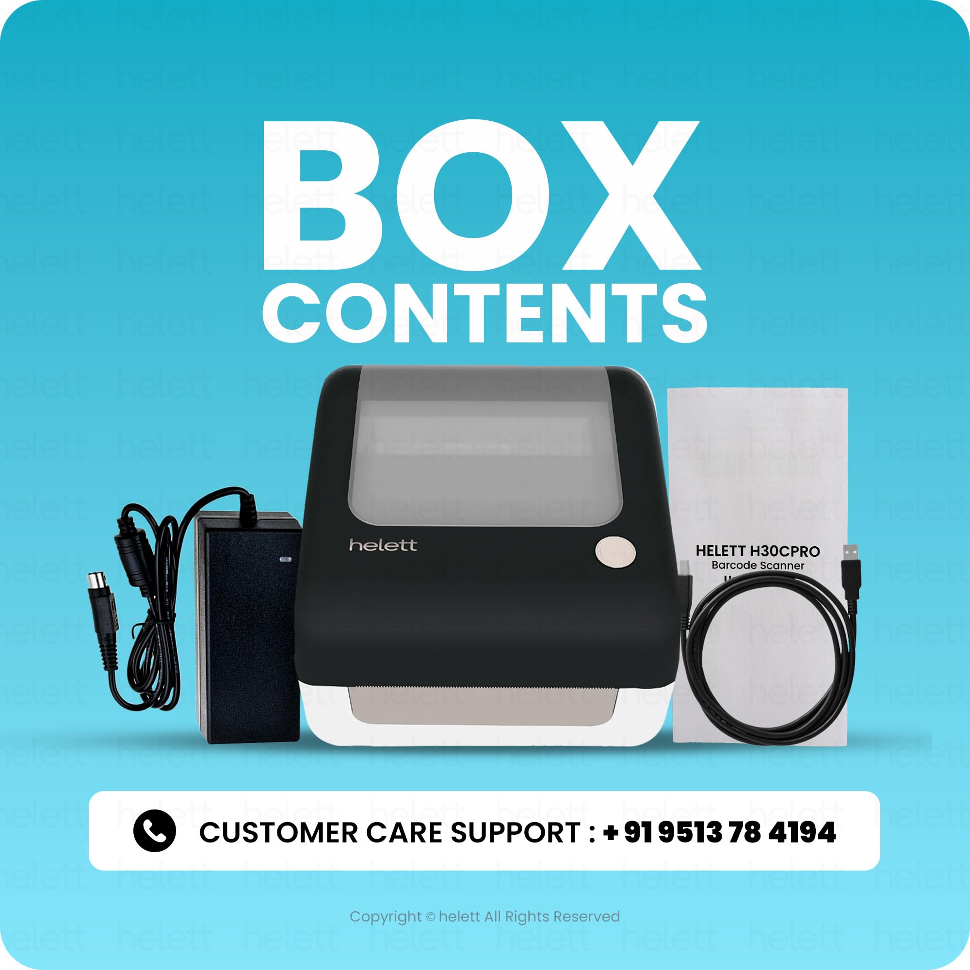 ® H30CPro Wireless(Bluetooth+USB)Thermal Label Printer with Inbuilt Paper Holder Compartment|4*6 Shipping Label &Barcode Label|203Dpi Resolution|152mm/s Speed|Connect Windows,Mac(1Year Warranty)