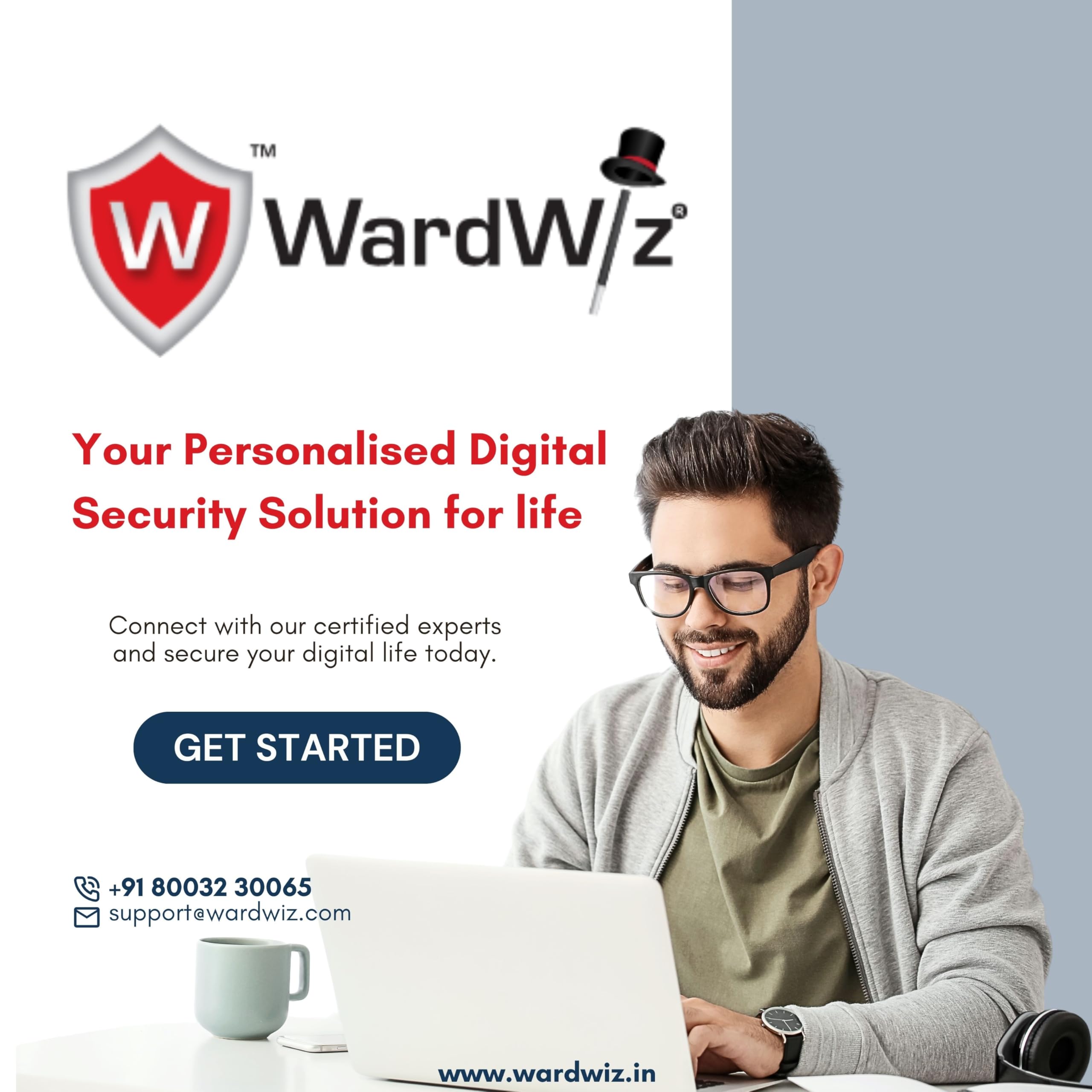 Wardwiz Basic Cyber security for Windows (Email/Virtual Delivery in 1 Hour) | 1 User | 1 Year | Everyday Digital Security | Real-Time Protection, Anti-Ransomware | Protects Against Data Theft | Antivirus | Valid for 1 Year