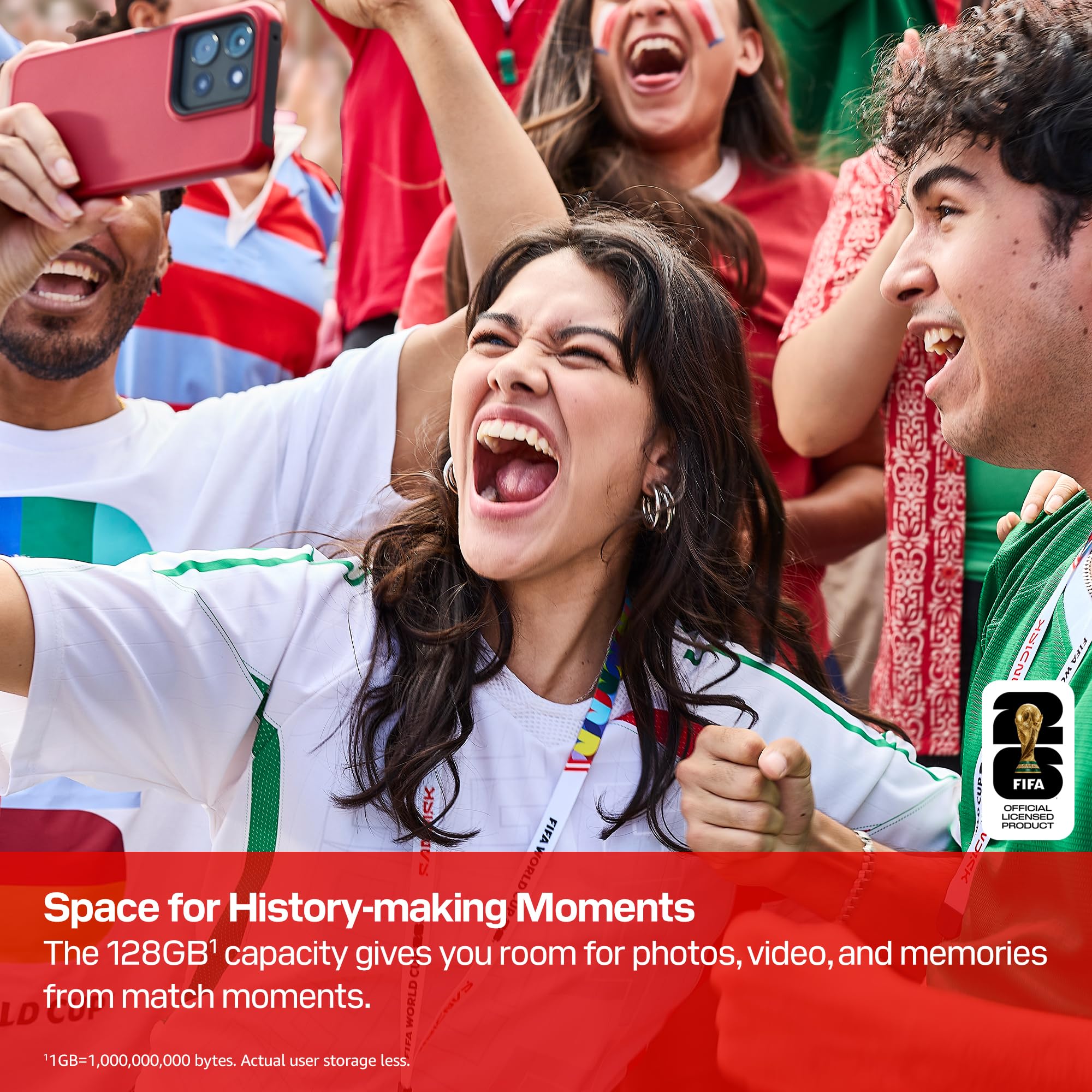 USB Type-C Flash Drive 128GB, FIFA World Cup 2026 Edition, Up to 300MB/s, Collectible Whistle Design Pendrive for Smartphone & Laptop, Gold